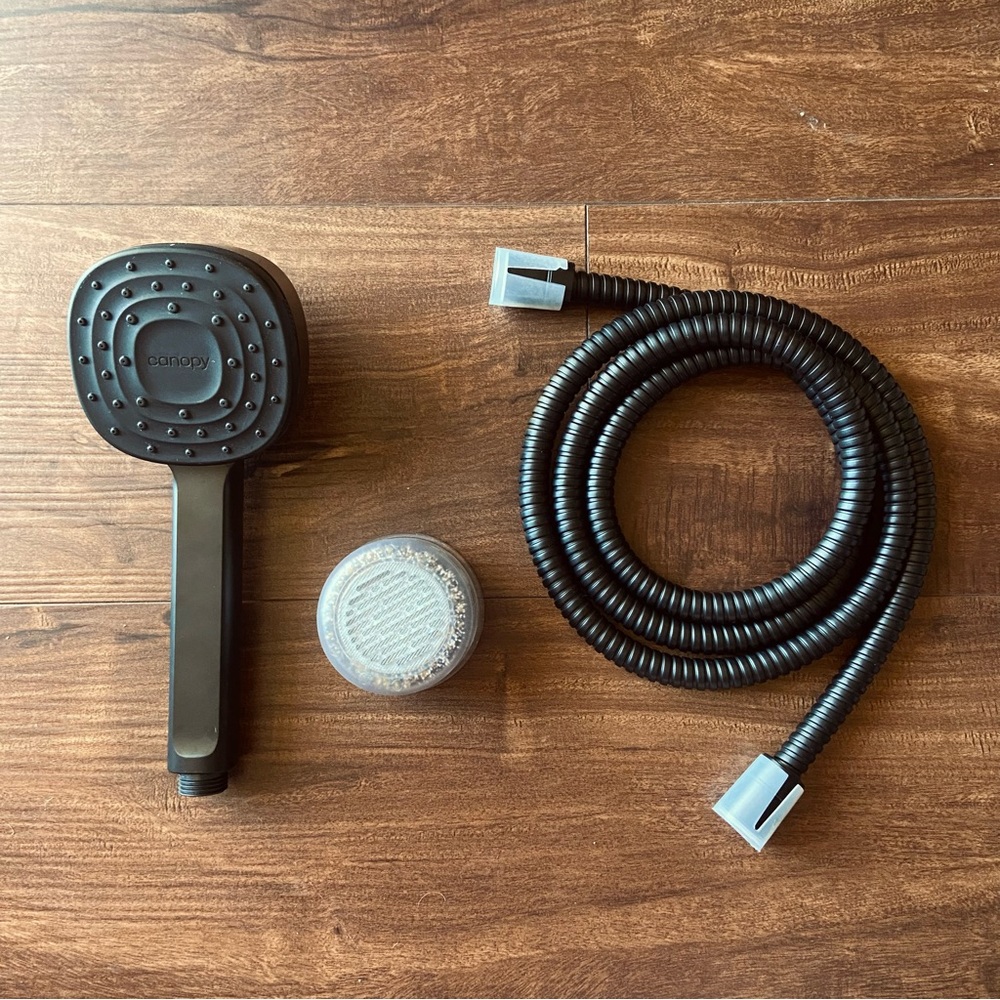 NEW Canopy Handheld Filtered Showerhead + Hose